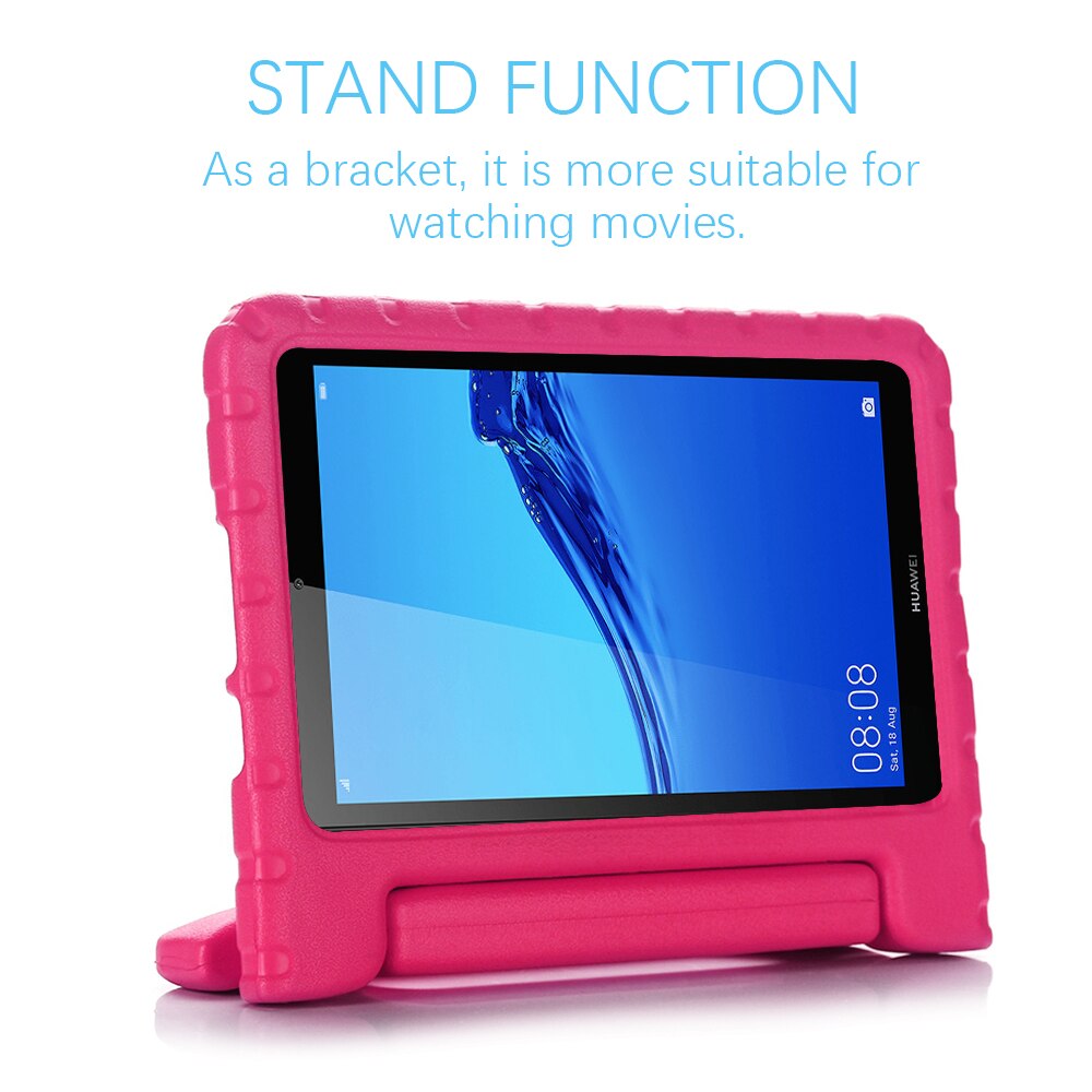 Voor Huawei MediaPad M5 Lite 8 Inch Honor Pad 5 8 Inch Tablet Case EVA Shockproof Super Bescherming Cover draagbare Handvat