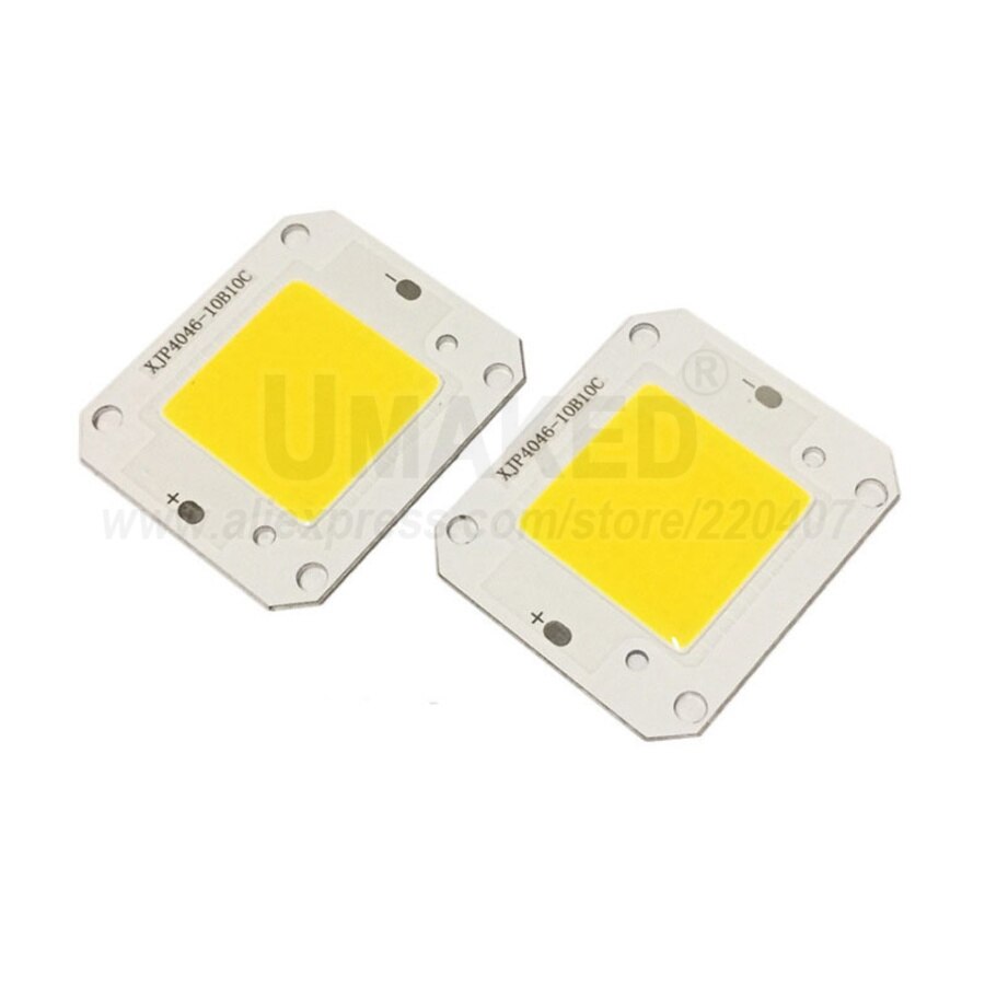 10 kpl/erä suuritehoiset led chip cob valot  dc12v dc32v valohelmiä valkoinen lämmin valkoinen kylmä valkoinen täysi spektri 3000k-30000k
