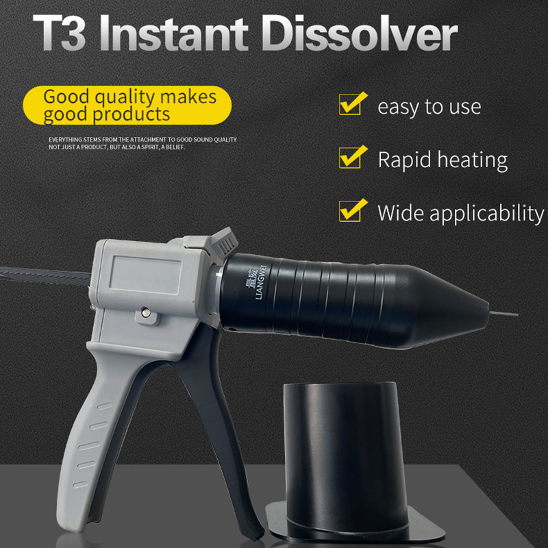 LW-T3 instant dissolver High efficiency repair glue for mobile phone Solid pur glue For iPhone x screen frame bracket back cover