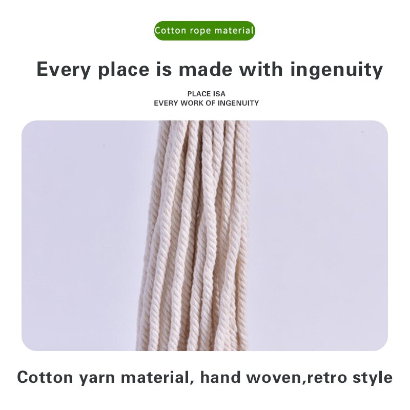 Handmade Hanging Baskets Flowerpot Plant Holder Macrame Plant Hanger Pot Indoor Wall Hanging Planter Hangers Holder Home Decor