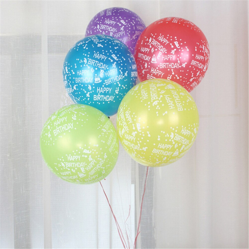 10Pcs Bruiloft Decoratie Latex Ballonnen Voor Gelukkige Verjaardag Opblaasbare Helium Ballonnen Benodigdheden Baby Kinderen Speelgoed