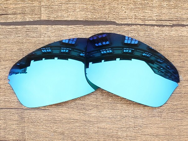 Vonxyz 20+ Color Choices Polarized Replacement Lenses for-Oakley Half Wire 2.0 Frame: Ice Mirror