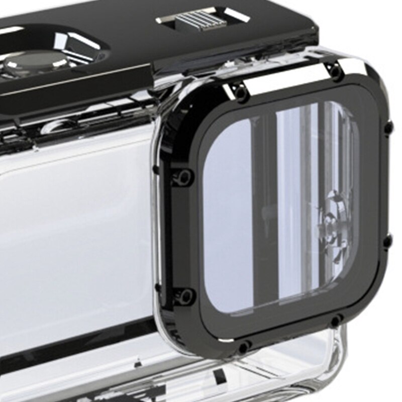 Boîtier étanche pour GoPro Hero 9 noir plongée protection sous-marine plongée couverture pour GoPro9 accessoires