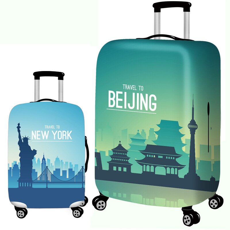 Thicken Travel Luggage Cover Elasticity Suitcase Protective Covers Travel Accessories Suitable For 18-32 Inch Case On Suitcase