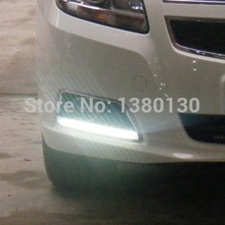 2 stks Waterdichte 17 cm COB DRL LED Parkeer LED DRL Dagrijverlichting Auto Lamp Voor Universal Auto lichtbron