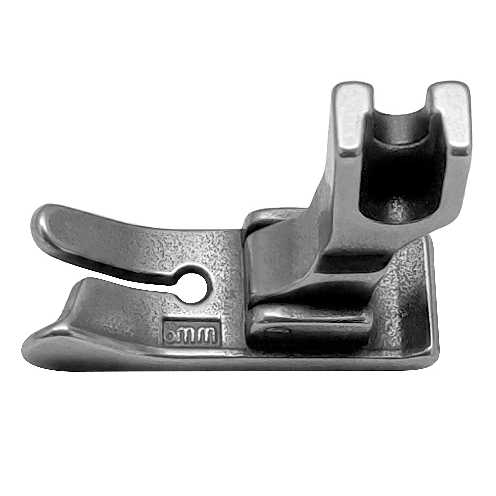 Prensatelas guía de borde derecho P351x, pies guía universales de lado derecho de 3-10mm para accesorios de máquinas de coser industriales, 1 Uds.: Caqui oscuro