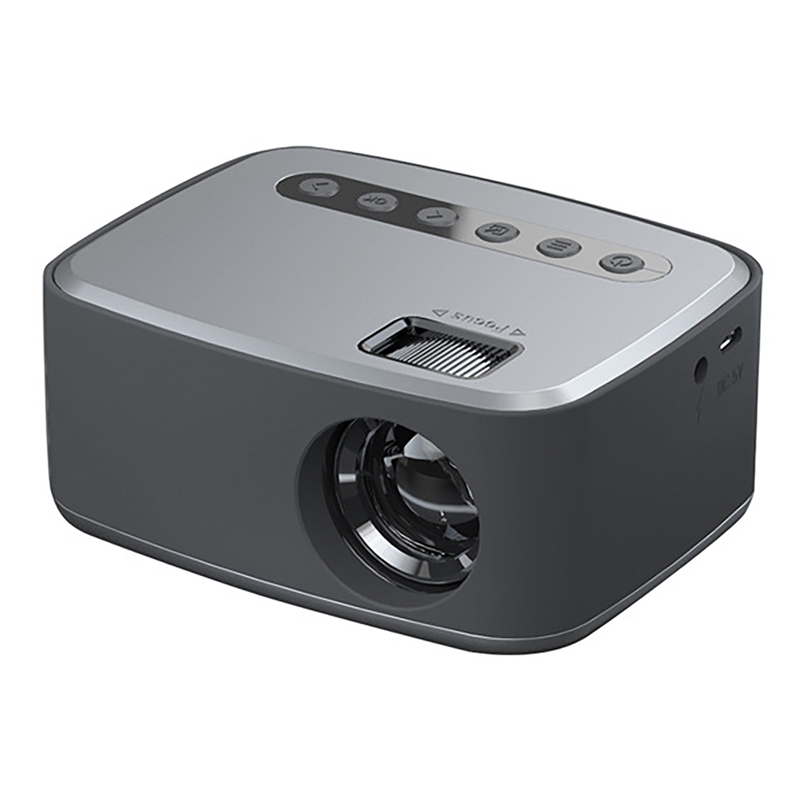 Projector T20 400 Lumen 1080P Huishouden Ouder-kind Draagbare Projector Mini Led Tv: Color2