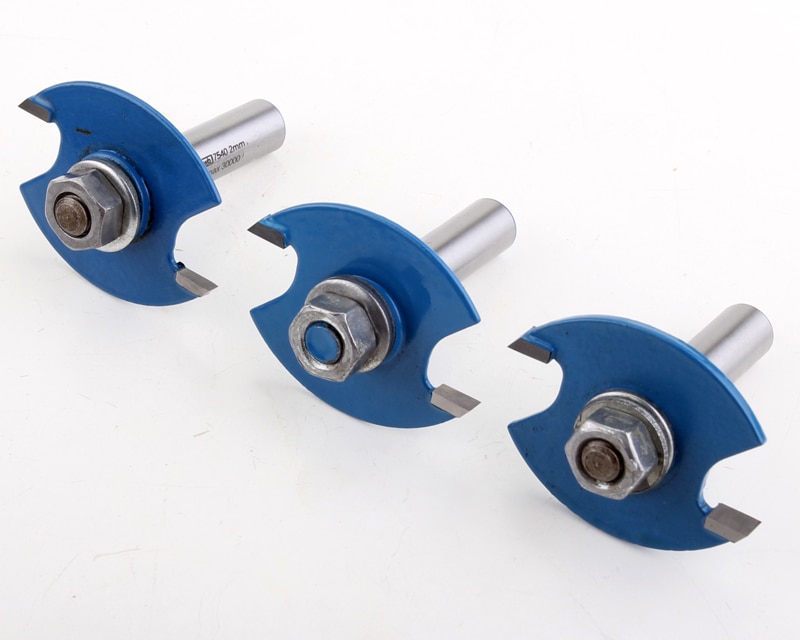 1pc 8mm Shank &quot;T&quot; Type Biscuit Joint Slot Cutter Jointing/Slotting Router Bit 3mm,4mmHeight Cutter wood working