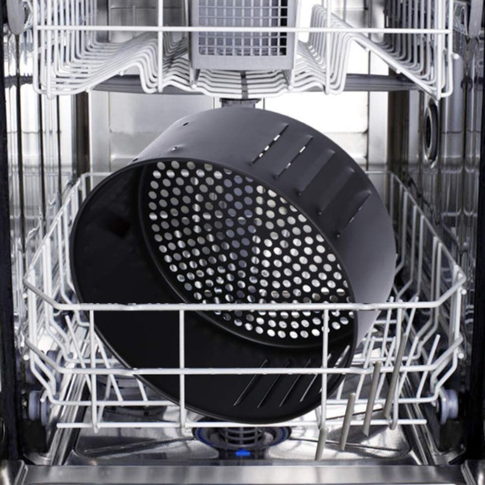 2.6L/3.5L Air Fryer Replacement Basket Non Stick Sturdy Roasting Cooking Stainless Steel Baking Tray For Air Fryer Accessories