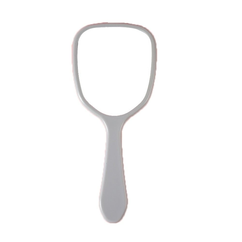 Exquisite Cute Handheld Mirror Small Easy to Carry Makeup Mirror Unique Beauty Mirror Woman: Red