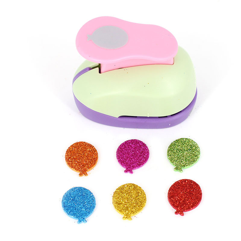 Paper Puncher Paper Cutter DIY Craft Hole Punch Kids Scrapbook Flowers Punch Scrapbooking Punches Embossing 2.5cm: plum