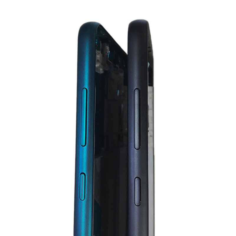 ZUCZUG Metal Middle Frame For Nokia 7.2 Средняя рамка Bezel Plate Housing Chassis Backplate Holder With Side Keys