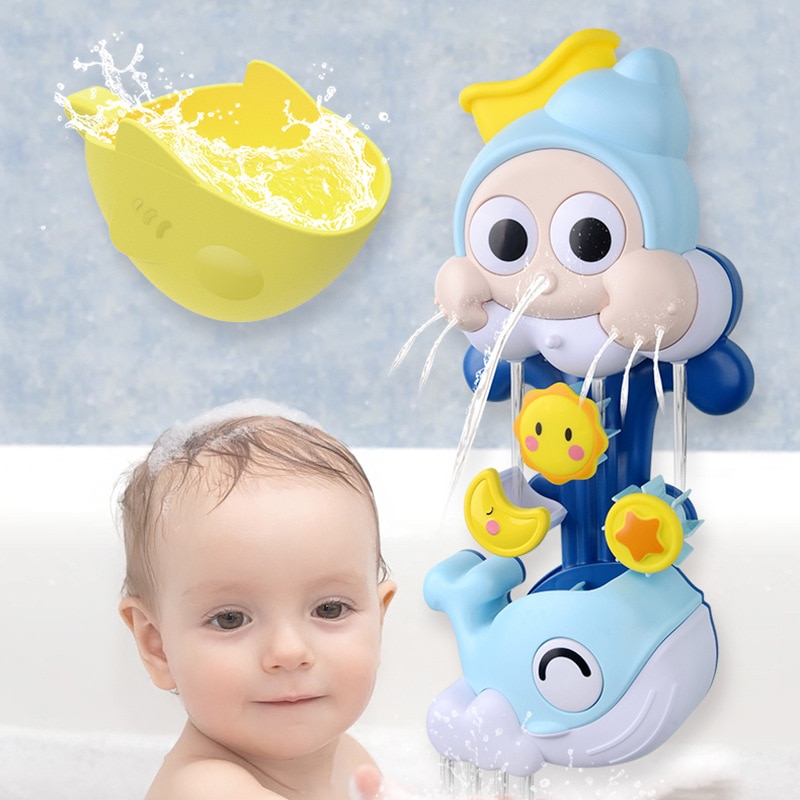 QWZ Baby Bad Spielzeug Saugnapf Marmor Rennen Umlaufbahnen Track Kinder Badezimmer Badewanne Spielen Wasser Spielzeug Dusche Spiele Schwimmen Pool werkzeuge