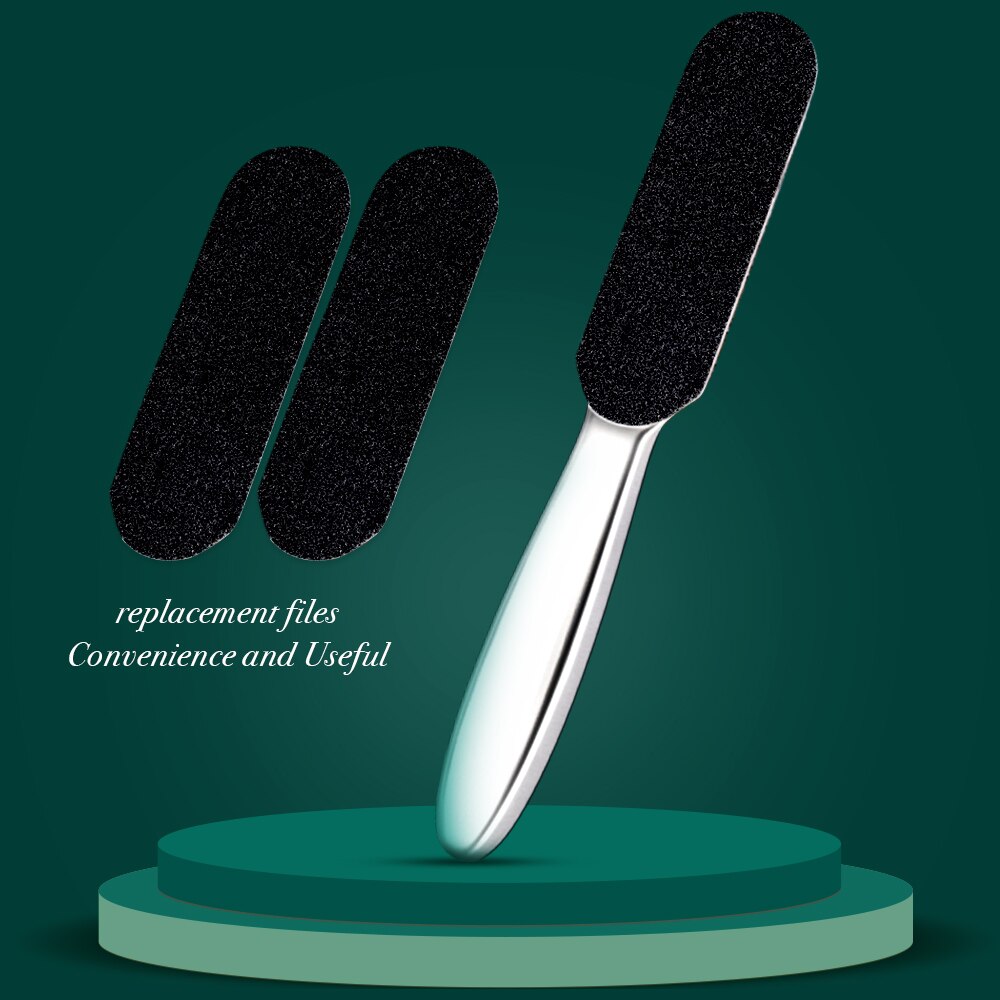 Foot Files Replace Sanding Cloth Pedicure Feet Files Foot-Care-Tool File-Calluses-Remover Dead Skin Foot Rasp Refill