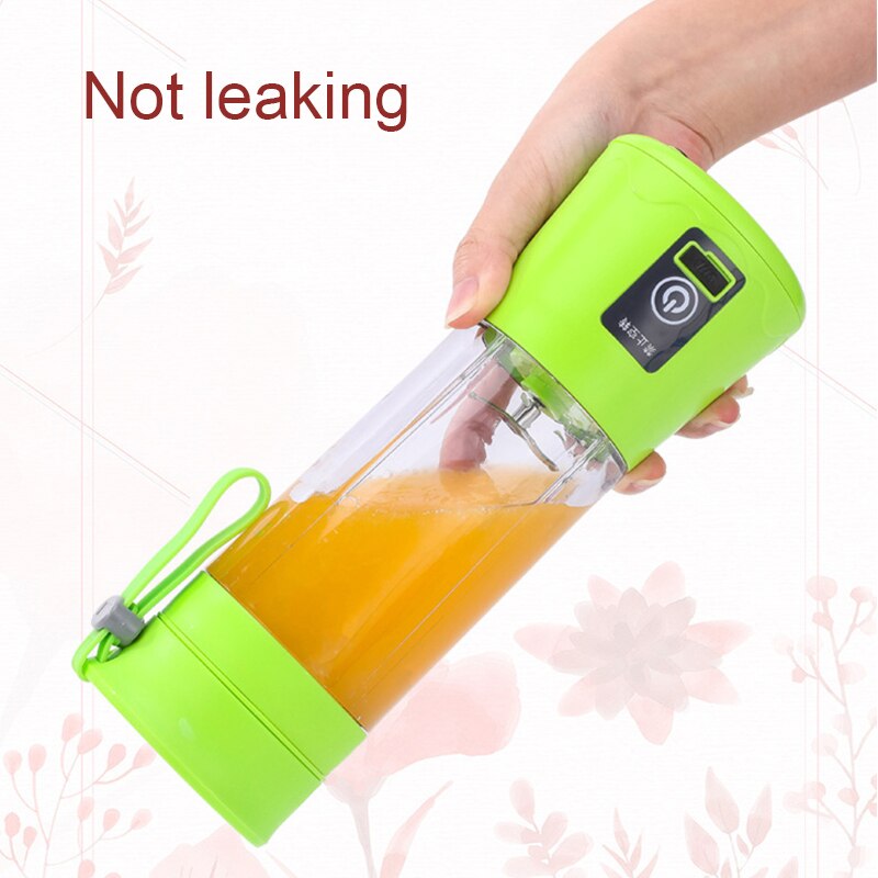 6 blender blender bærbar juicer mikser kjøkkenmaskin mini håndmikser elektriske blendere flaske smoothie kjøkkenmaskin