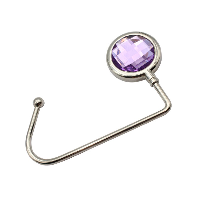 Cintre pratique de Table en alliage de Zinc, décoratif léger, multifonction, pour la maison, crochet antidérapant permettant de gagner de l'espace, droit: 0015