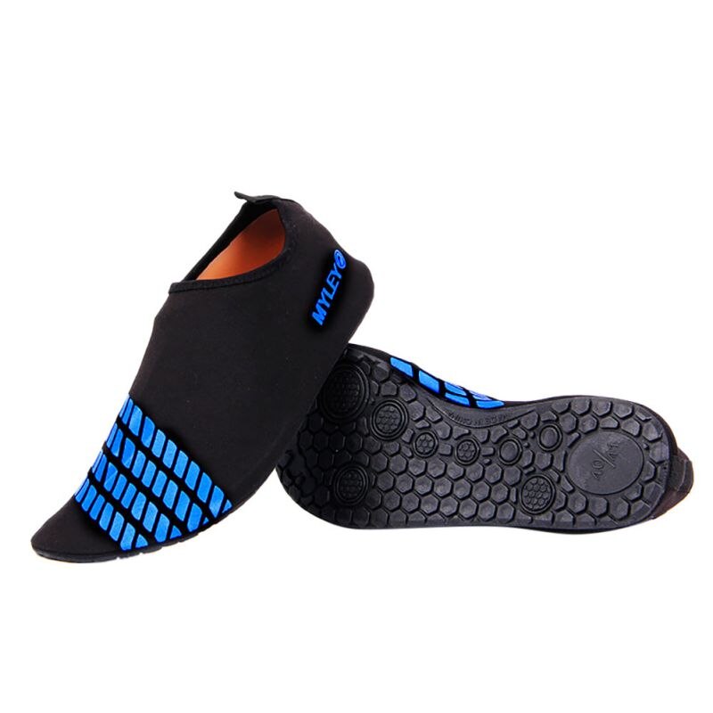 Verão esporte sandálias de pele calçados praia meias ao ar livre homens descalços sapatos aqua água meias