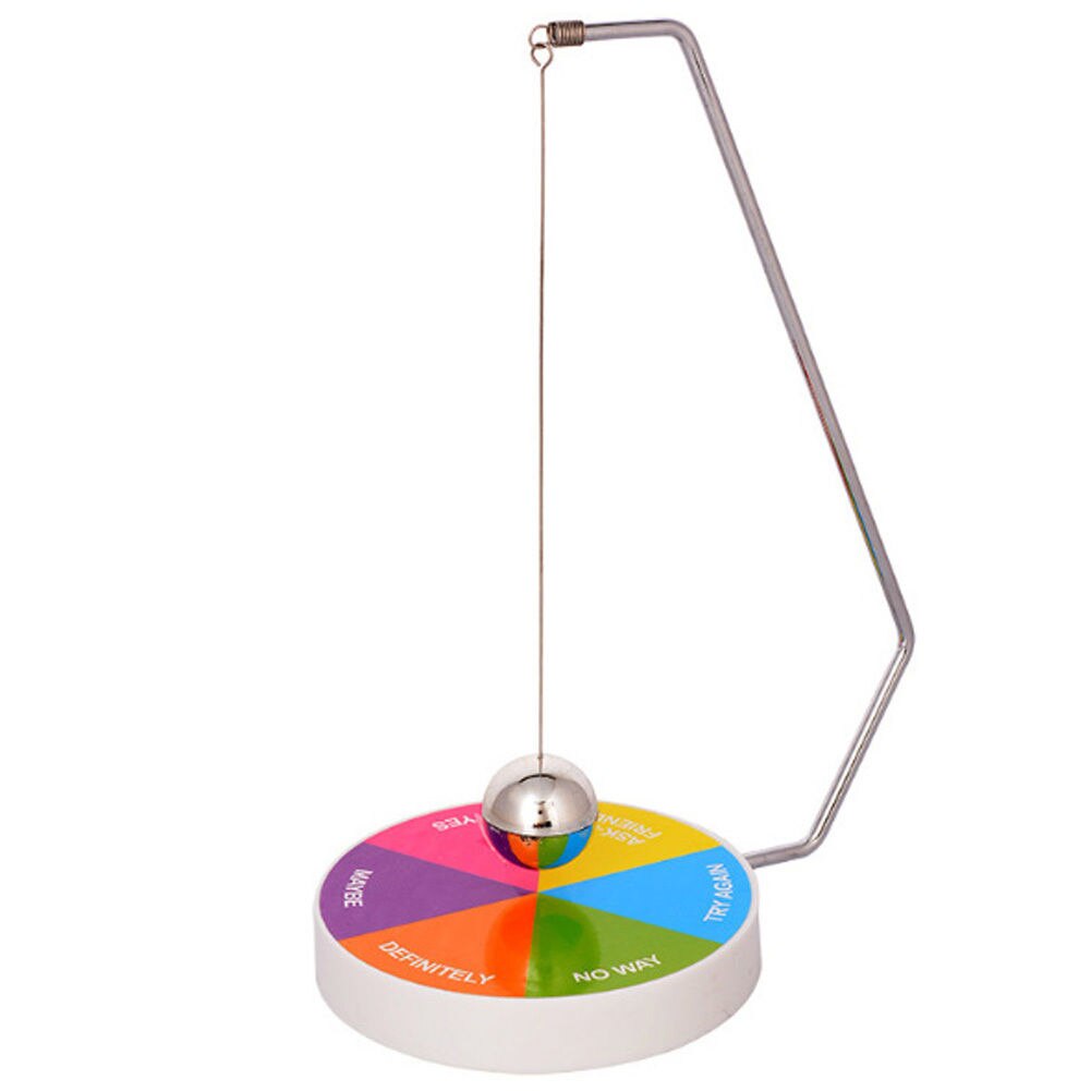y magnético fabricante de la decisión bola oscilación péndulo de juguete decoración de escritorio de oficina: Colorful
