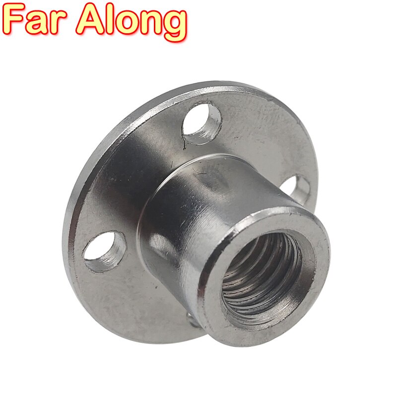 Écrou de couplage à bride M6 M8, diamètre intérieur de 6MM ou 8MM, adapté à l&#39;arbre fileté du moteur