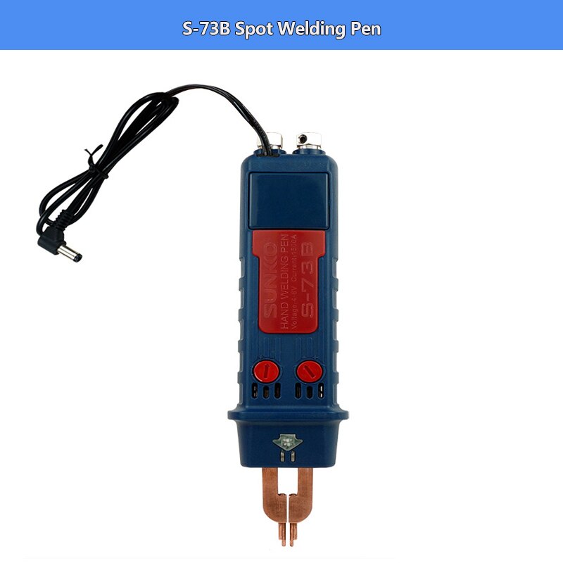 SUNKKO 73B Integrated Spot Welding Pen Automatic Trigger Switch DIY Precision Soldering Pens For 737G+ 737DH 709AD+ Spot Welding: 73B no Cable