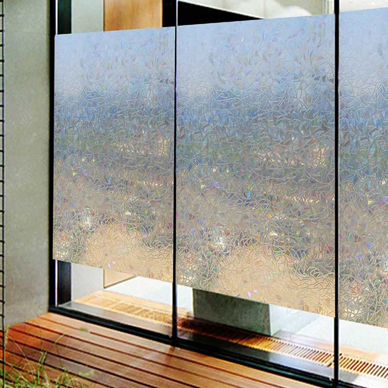 Stained Panel Glass Window Stickers Windows Film Home Privacy Decors 45x100CM