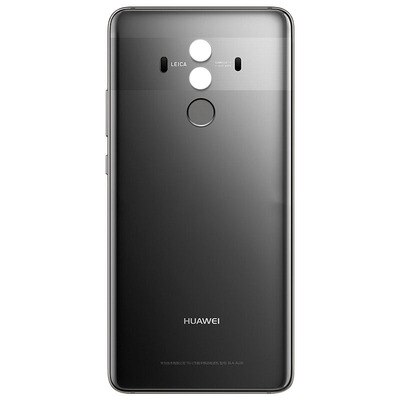 Original huawei companheiro 10 pro habitação bateria de vidro volta capa traseira porta caso peça substituição com moldura lente + ferramentas gratuitas: gray NO Lens