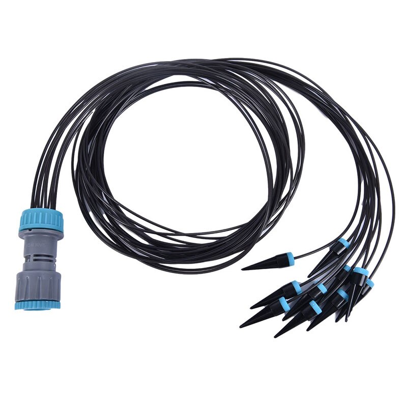 10 Heads Drip Irrigation Kit Plant Watering System Adjustable Micro Irrigation Water-Saving System For Garden Greenhouse Pot
