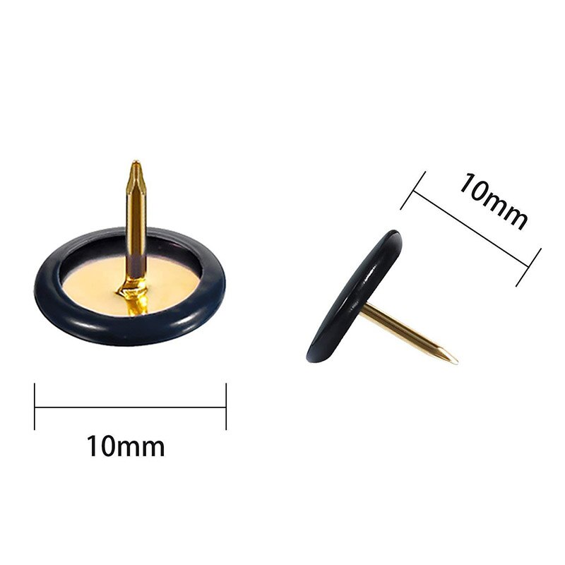 100Pcs Home Office Drawing Pins Pushpin Thumbtack Cork Board Push Pin Photo Wall Map Markers Mixed Color