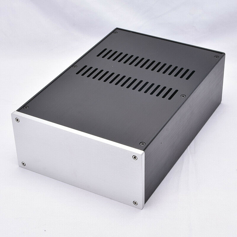 DIYERZONE Voll Aluminium Gehäbenutzen fallen Energie Ampere Chassis PSU Kasten 220*120*311mm L14-52