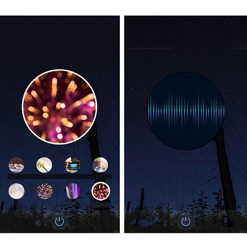 Lampe de chevet intelligente Compatible avec Alexa WiFi lampe de veilleuse contrôlée par la voix/APP pour la maison/chambre