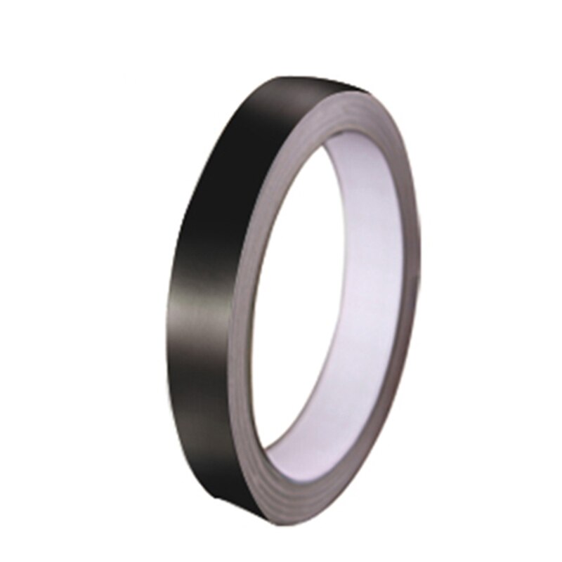 0.5/1/2*5000Cm Zilver/Goud Lijm Vloer Tegel Strip Naad Sticker Waterdicht Muur Afdichtingstape Koper folie Tape: Black / Large