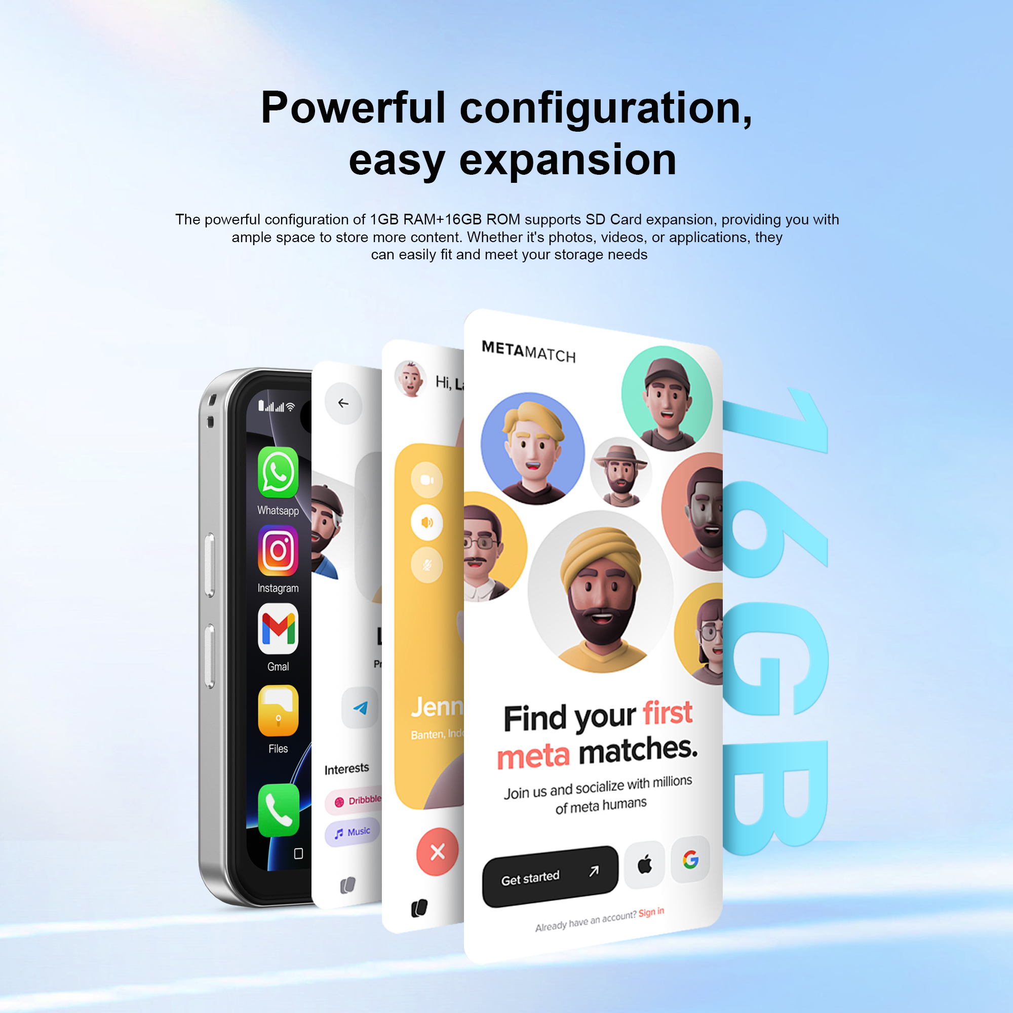 SERVO 16Profi 3G Mini-Smartphone Android-System 16 GB Rom abspielen Geschäft WhatsAPP WiFi Hotspot GPS 2 SIM 3,75 Zoll kleines Smartphone 2800 mAh