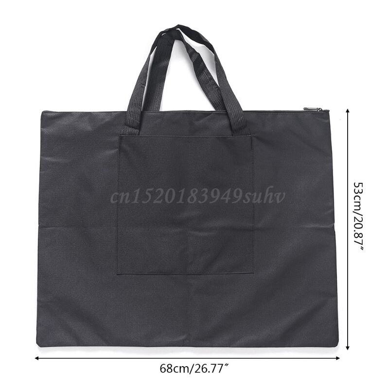 Canvas A2 Art Painting Drawing Board Bag Carry Case for Sketching Tools Artist Art Supplies Travel Portable