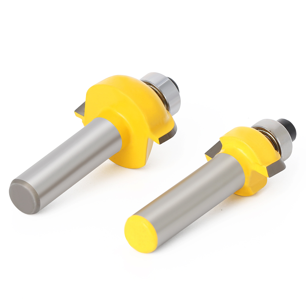 1pcs/set Cove Bit With Bearing8mm shank Dovetail Router Bit Cutter wood working