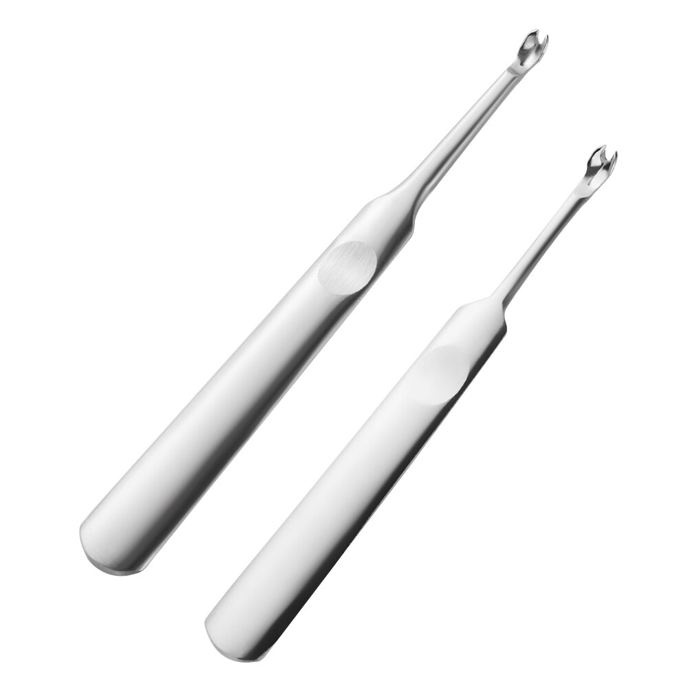 2 Pcs Leer Stiksels U + V Vormige Skiving Tool Groover Ponsen Tool Kit Leathercraft Perforator Edge Beveler Tool kit