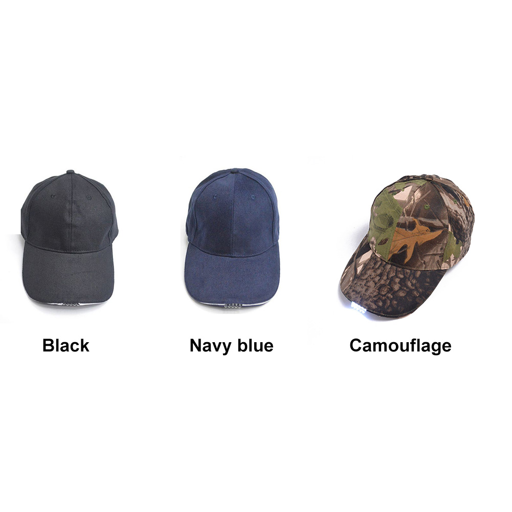 LED Hat Light – 5 Ultra-Bright LEDs For Fishing, Hiking, Camping & Night Walks, Adjustable & Hands-Free