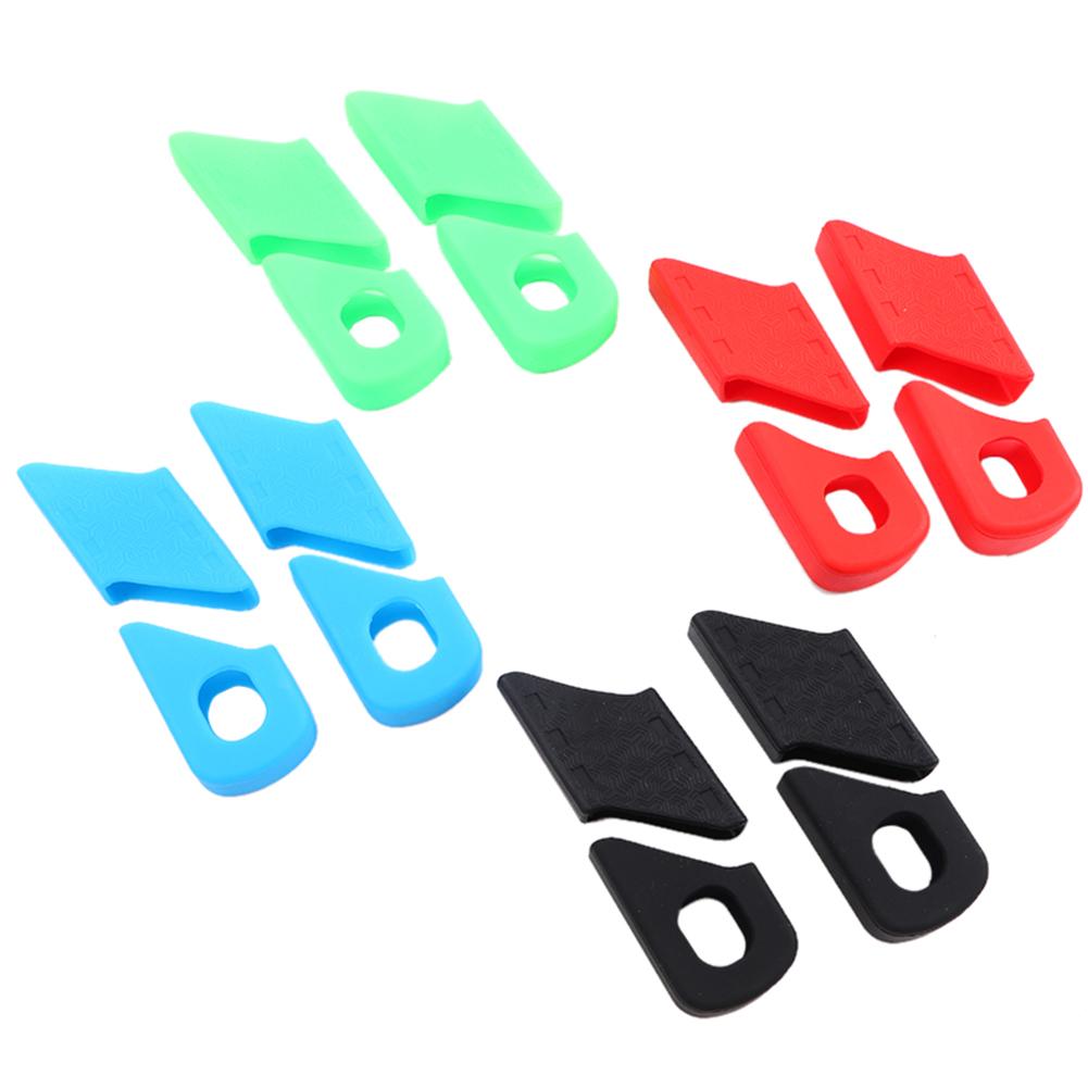 Protectores universales de silicona con tapa de manivela para bicicleta de montaña, Protector de bielas, 1 par