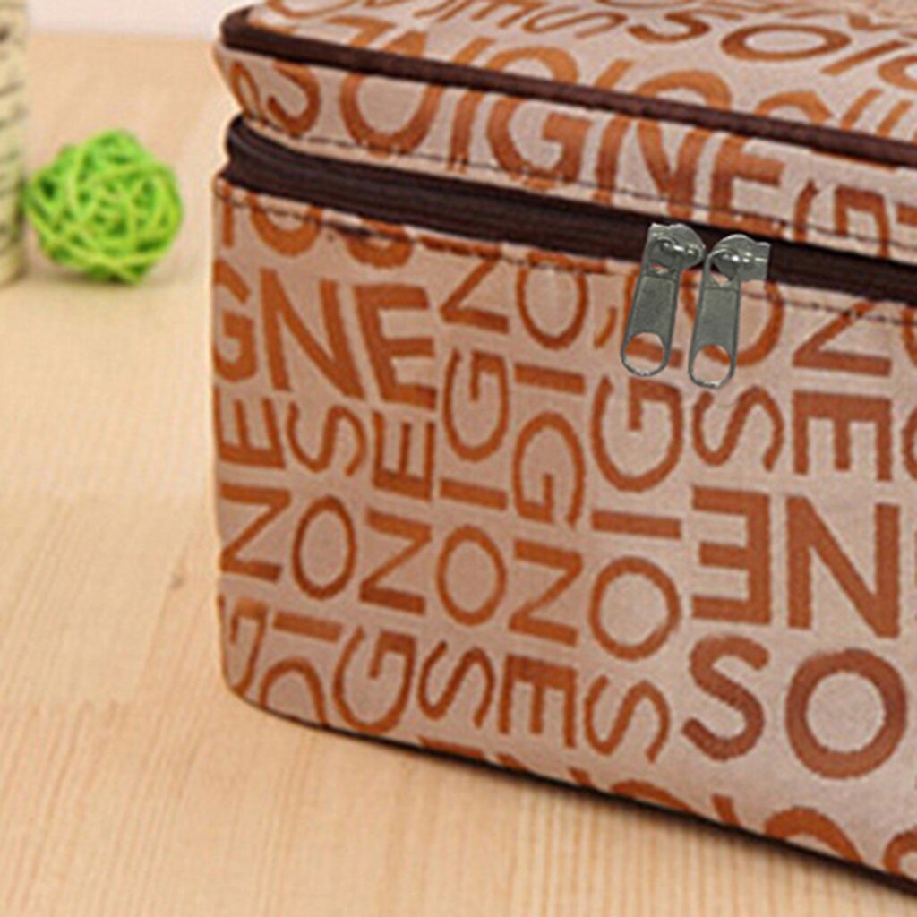 Letter Cosmetic Bag Square Travel Portable Storage Wash Bag for toothbrush or makeup brushes shaver Kits Storage Bags