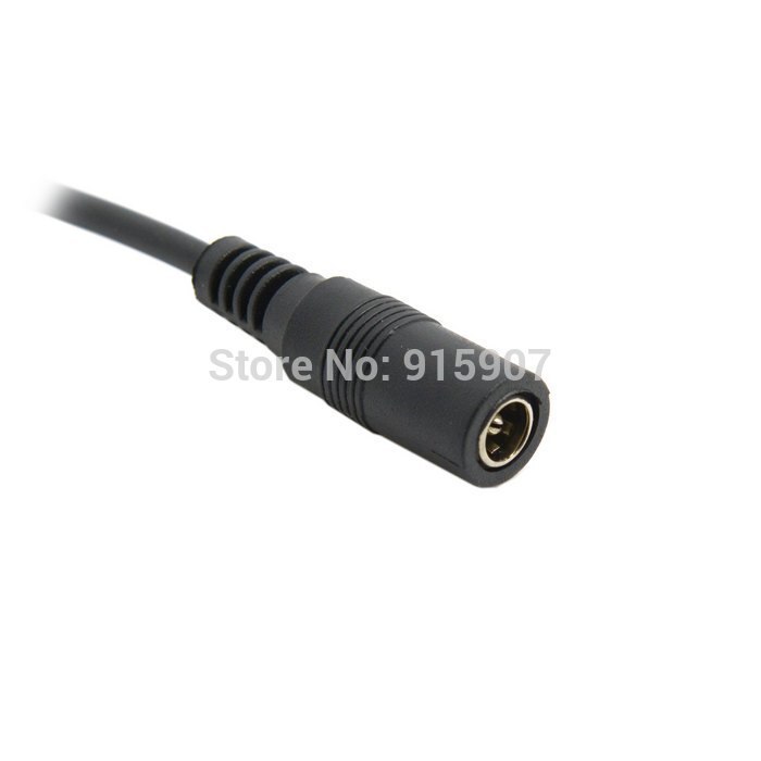 Xiwai 100cm 3ft DC 5.5 * 2.1mm CCTV Extender Male to Female Barrel Connector Extension Cable