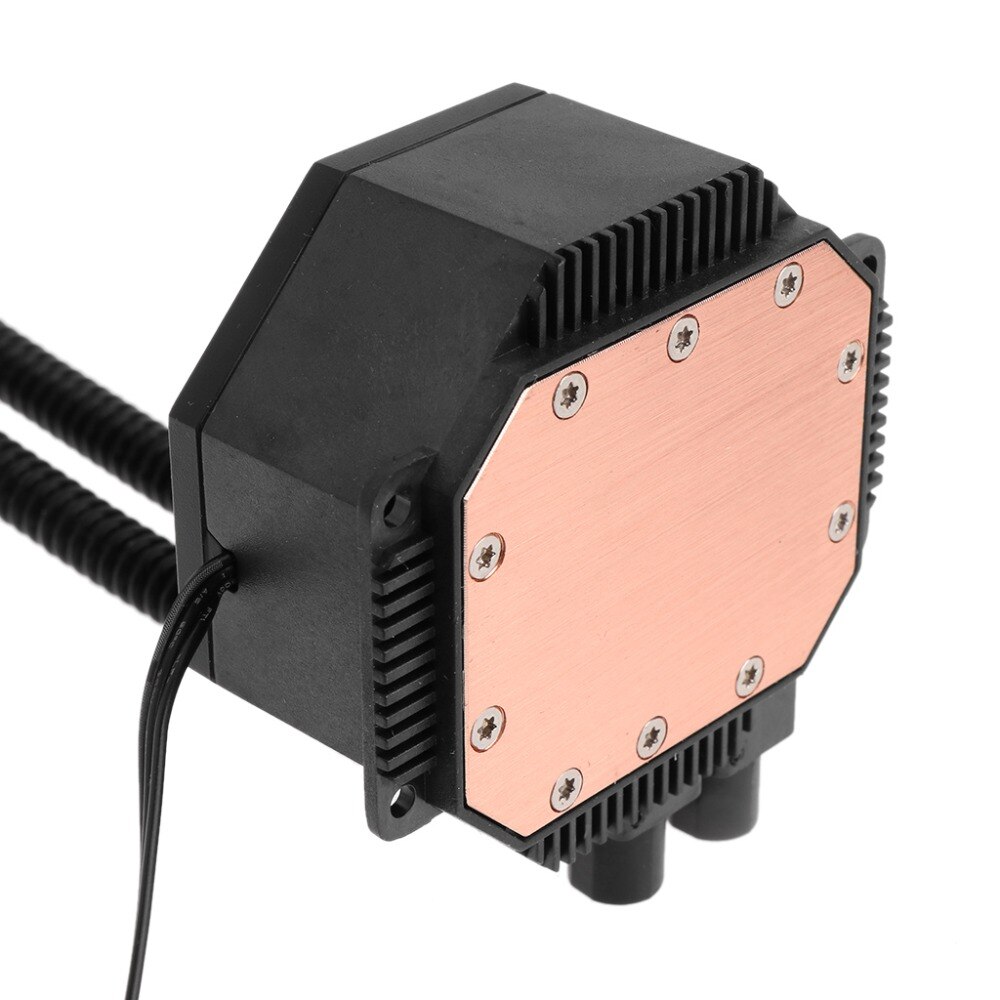 1 sæt flydende fryser kølesystem cpu køler blæser væske dynamisk leje radiator sæt