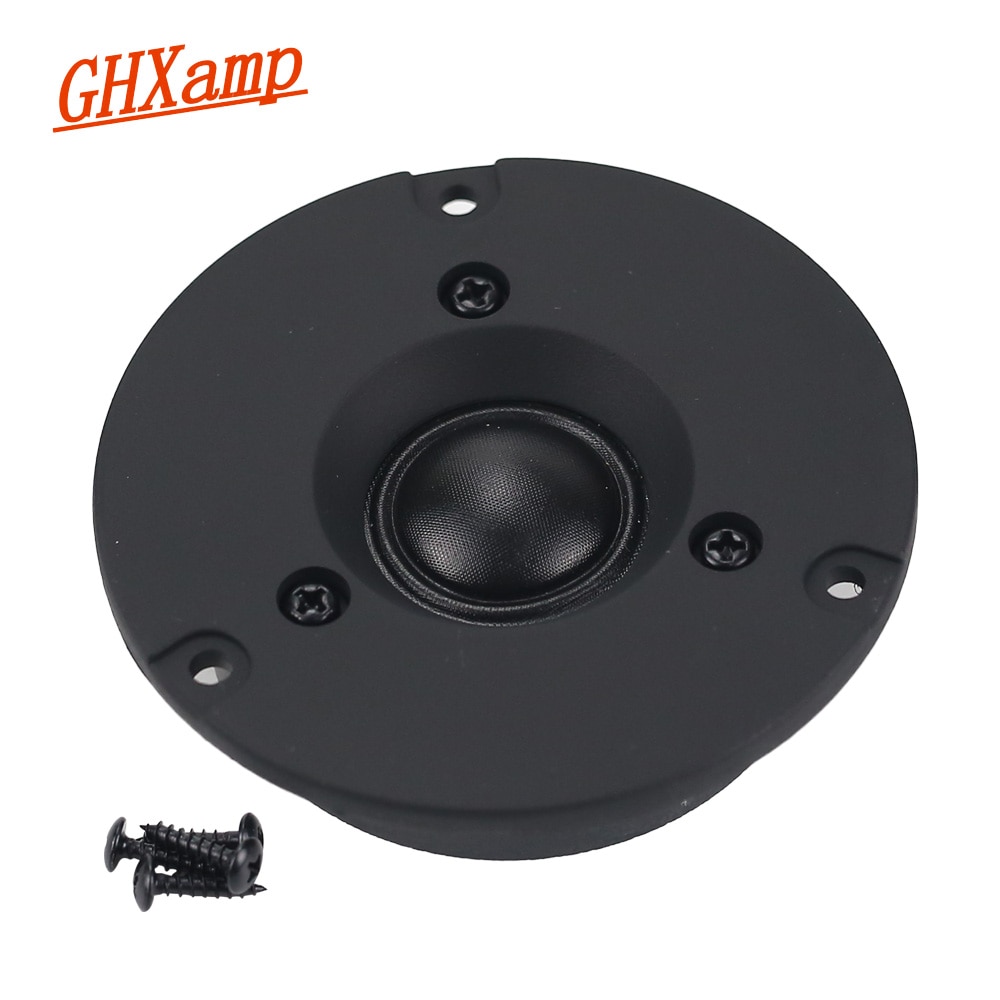GHXAMP 3 Inch 6OHM 40W Tweeter Speaker Unit Dome HIFI Silk film Home theater Ultra-high Treble Tones Loudspeaker 87DB 18KHz 2PC