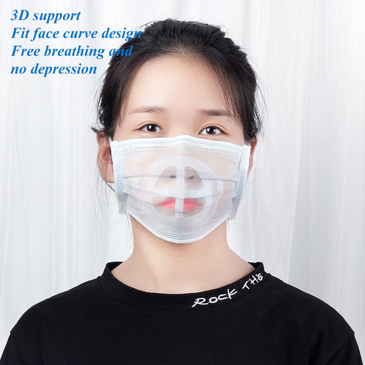 1/5/10Pcs 3D Maske Halterung Maske Zubehör Atmen Reibungslos Und Kühle Maske Halter Atmungsaktive Ventil Gesundheit pflege Zubehör