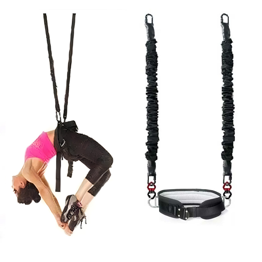 Back Somersault Harness Backward Flip Training Euipment For Bungie Arts Dance