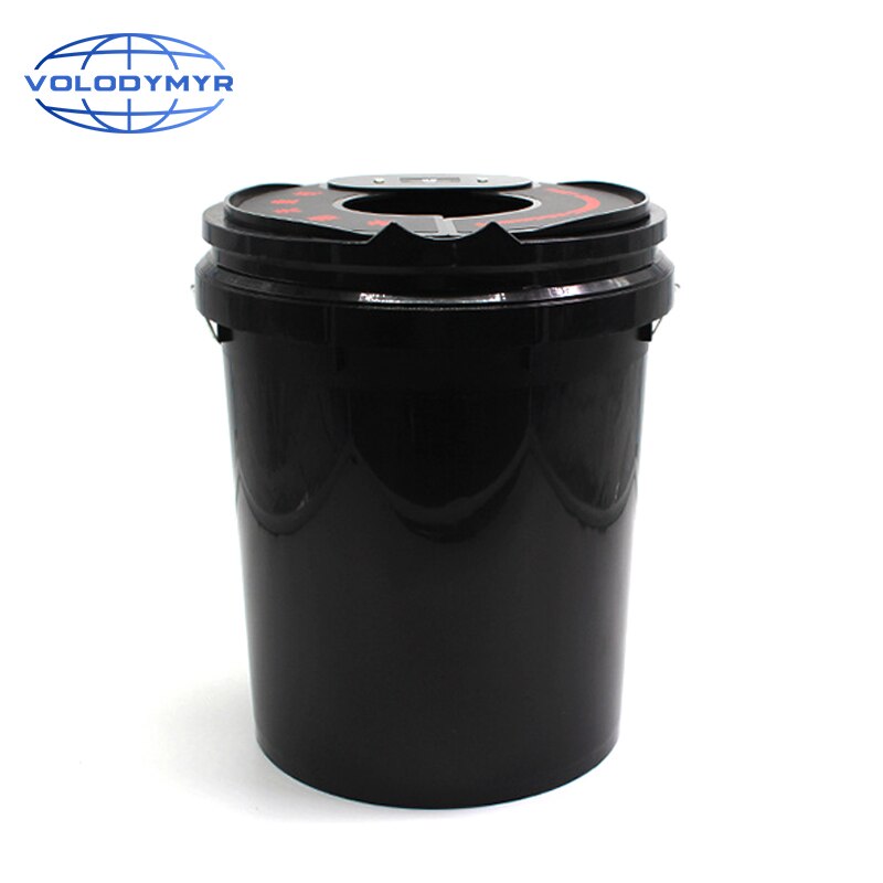 Volodymyr 20L Electric Polishing Pad Cleaning Bucket Foam Buffing Pad Cleaner Wool Pads Washing Bucket Powered Buffer Pad Washer