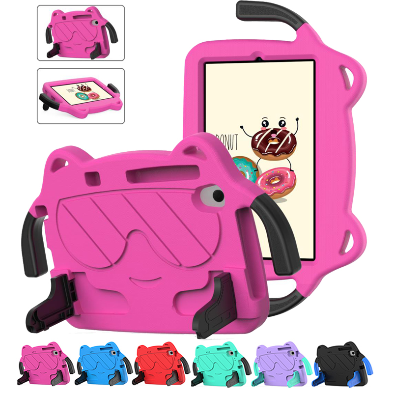 Funda para iPad 10 10th 2022 Air 5 4 10,9 2022 Pro 11 10,5 10,2 7th 8th 9th niños EVA mango seguro soporte cubierta para tableta