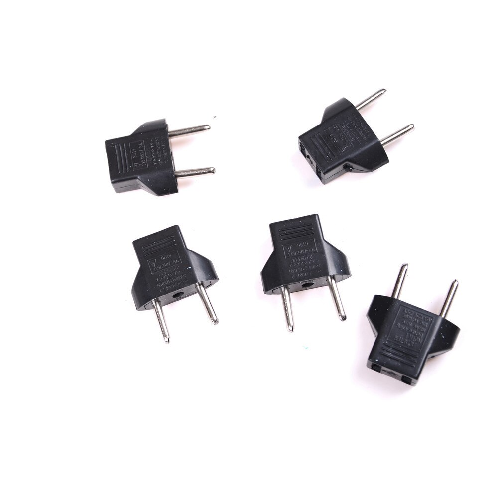 5 Stks/set Ons Eu Euro Europa Stekker Travel Adapter Te Gebruiken Argers Thuisgebruik