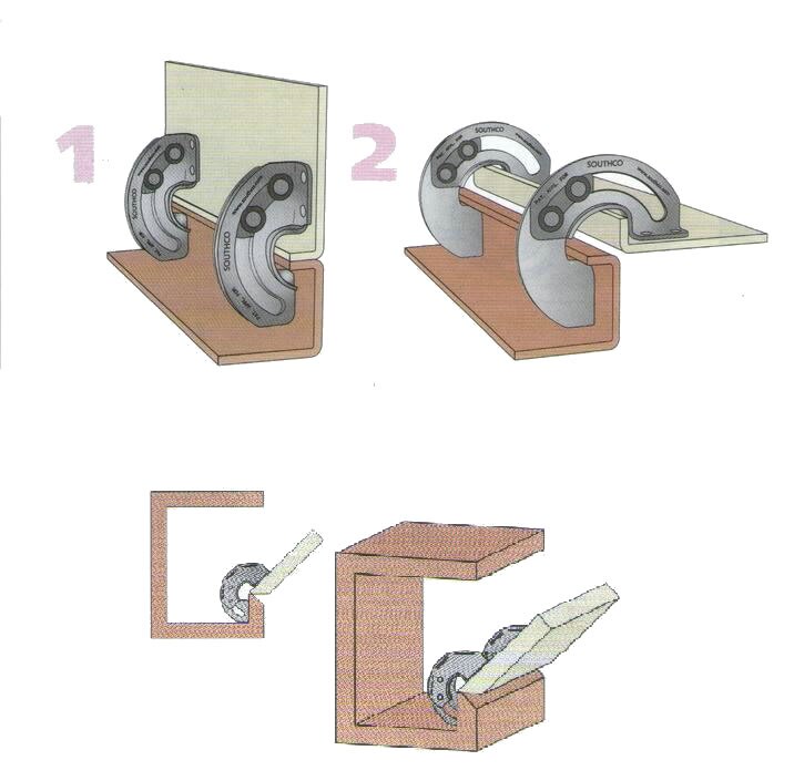 2pcs CL119 coulissantes Cachées charnières 90 degrés limite charnière, R6 en acier au carbone, équipement Industriel de porte d&#39;armoire charnière