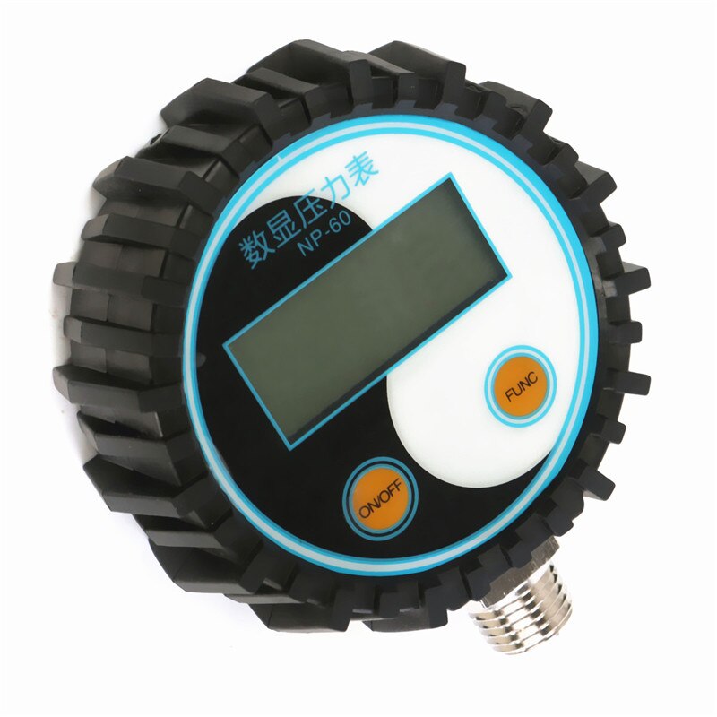 0-10 Bar G1/4 Battery Power Digital Gas Pressure Gauge Tester Detector 0~145psi D25