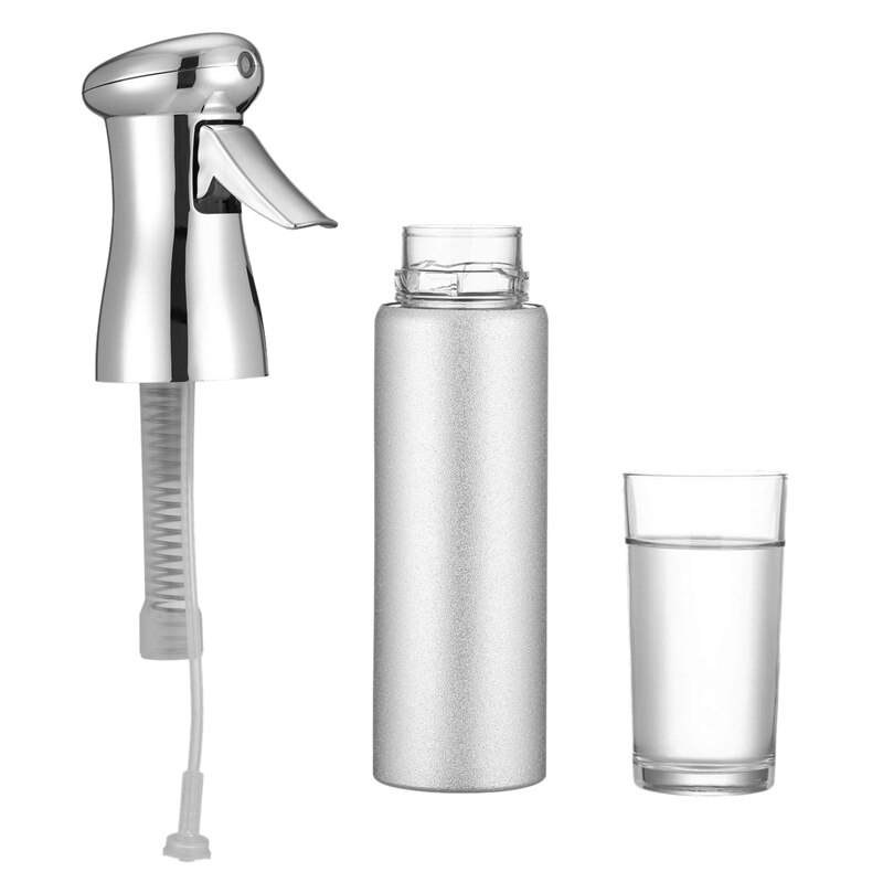 Kontinuerlig fin dimma sprayflaska 300ml hår vattenflaska spray mister stylist sprayer för frisör hårstyling rengöring plantin