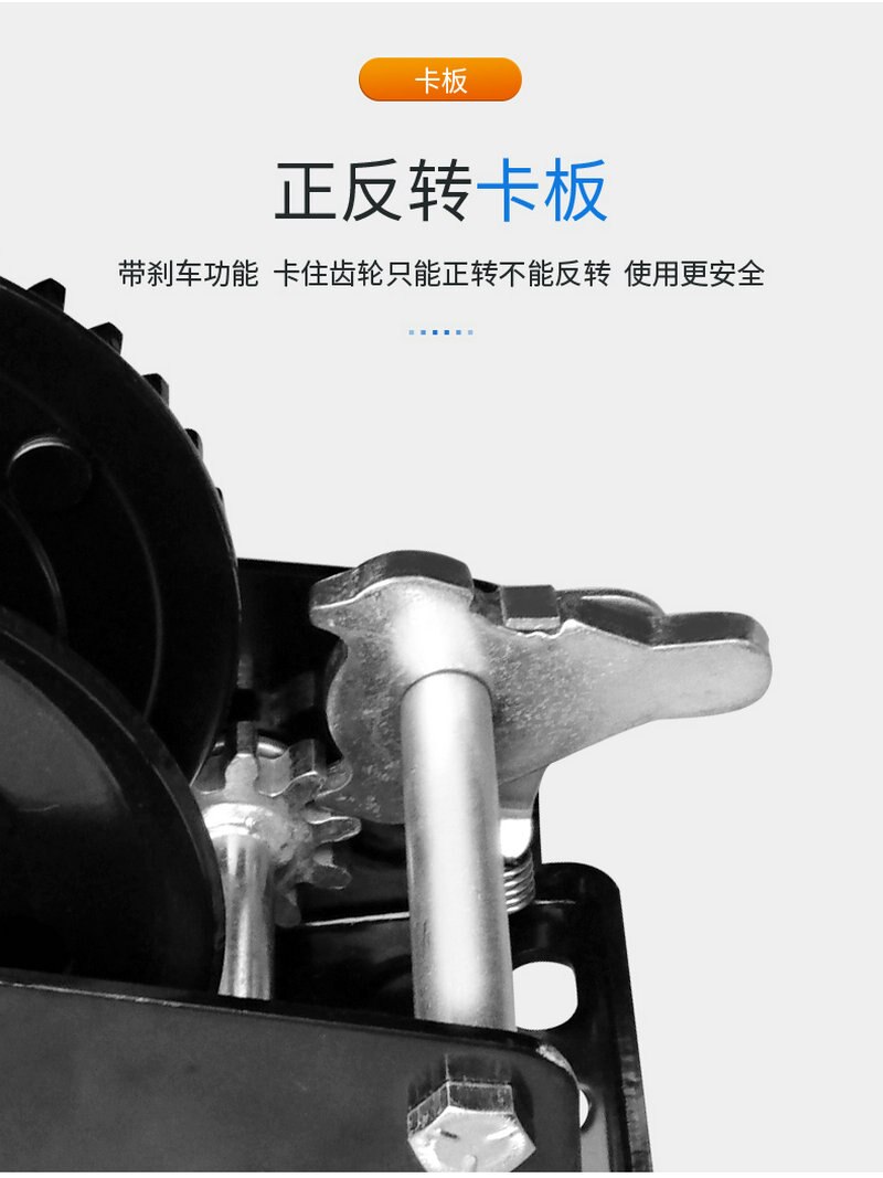 HQ 800-3000LBS Heavy Duty Boat Truck Self Locking Wire Rope Cable Ratcheting Manual Hand Winch